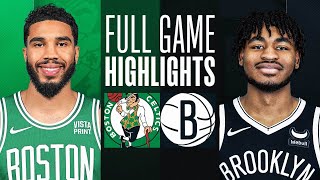 CELTICS at NETS  FULL GAME HIGHLIGHTS  November 4 2023 [upl. by Yerdua]