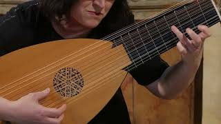 S L Weiss  London Suite IV  Evangelina Mascardi baroque lute [upl. by Alyahsat693]