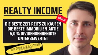 Realty Income Aktie Update  Spirit Realty Übernahme  zu viel Verwässerung von Realty Income [upl. by Ase]