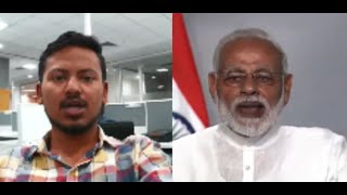 AI mimics Narendra Modi face2face demopix2pix demo [upl. by Ariada]