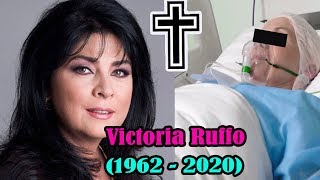 Descansa en paz  La famosa actriz mexicana Victoria Ruffo MURl0 de la ENF3RM3DAD [upl. by Aydne]