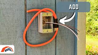 Basic DIY Shed Electrical Install [upl. by Harms373]