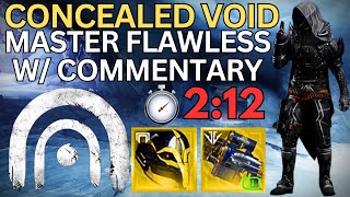 Flawless Master Concealed Void Lost Sector With Commentary [upl. by Semadar]