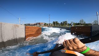 Scorch Laps at Montgomery Whitewater with hunterwhitekayak [upl. by Om831]