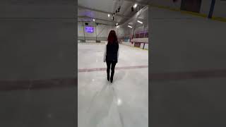 Shelby Sowden CE 1 foot glide Inclusive Skating Virtual World Championships 2024 [upl. by Leifer171]