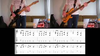 Rage Against The Machine  Calm Like A Bomb Guitar amp Bass cover with tabs [upl. by Gregor]