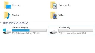 Hard disk  ssd non viene visto in risorse del computer [upl. by Massie]