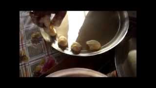 Bengali Recipe  Processing of DALER BORI [upl. by Enylekcaj]