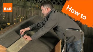 How to felt a shed roof [upl. by Loella]