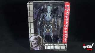 Toy Spot  NECA Robocop Vs Terminator Heavy Gunner Endoskeleton [upl. by Zaneski]