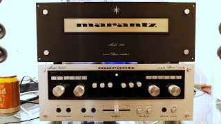 Marantz model 240 and Marantz model 3600  Do speakercables make a difference  Part 1 [upl. by Grani]