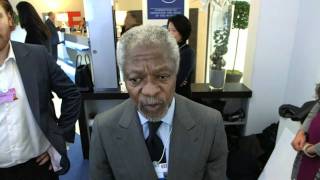 Kofi Annan  Davos Debates 2011 [upl. by Hy]