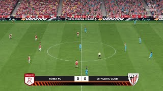 Roma vs Athletic Bilbao 26092024 UEFA Europa League EA FC 24 [upl. by Akitan]