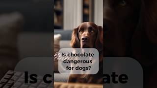 is Chocolate Dangerous for Dogs Protect Your Pets from Toxicity shortsvideo shorts shortsfeed [upl. by Trinity577]