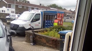 Tesco Delivery Service van at 840am 59 THG [upl. by Uella]