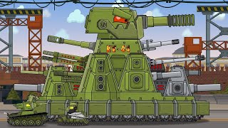 KV44M2 New Brother  Cartoons about tanks [upl. by Vod]