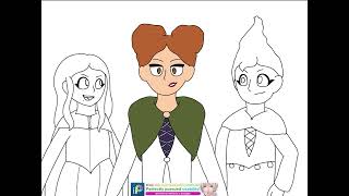 Sanderson Sisters Speedpaint [upl. by Nek44]