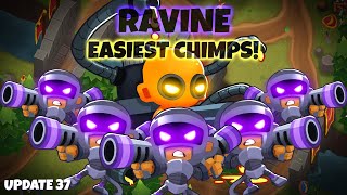 Ravine CHIMPS Black Border Guide Rise of the ISAB Monkeys BTD6 [upl. by Jit]