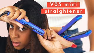 Do these £15 cordless VO5 mini straighteners actually work  Cosmopolitan UK [upl. by Eiramadnil82]