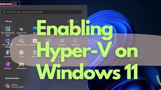 HyperV on Windows 11 [upl. by Filippa]