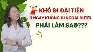 3 ngày đi đại tiện 1 lần có sao không  Tuấn Thầy Thuốc [upl. by Harilda]