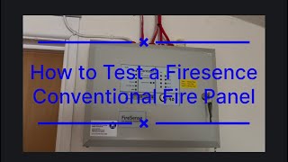 How to put an older FireSense Fire Alarm Panel into test mode [upl. by Maitund879]