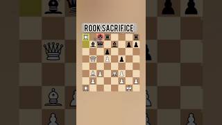 Rook sacrifice 2 way mate rooksacrificematecheckmatesacrificechesschesspuzzlesagadmator [upl. by Jeannie]