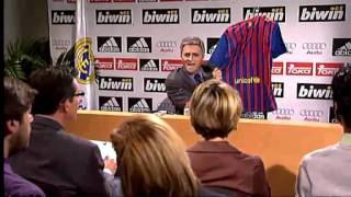 Mourinho presenta el nou patrocinador del Madrid Crackovia 3x34 [upl. by Constantine]