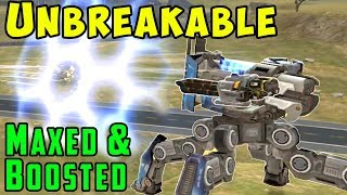 Unbreakable Mk2 Boosted Ancile Avenger Raijin  War Robots Gameplay WR [upl. by Odinevneib925]