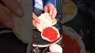 Chinese burger sorts food cooking streetfood japanesefood tongguanroujiamo chinesestreetfood [upl. by Dleifyar]