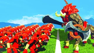 Lynel vs 100 Bokoblin Who Wins [upl. by Nilahs222]