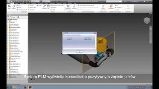 Integrating Autodesk Inventor with system ENOVIA [upl. by Cyprio]