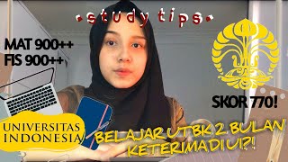 Tips Lulus UI dengan Skor UTBK SBMPTN 700 [upl. by Breeze]