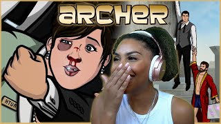 BABY SHOWER  ARCHER SEASON 5 VICE EPISODE 6 REACTION [upl. by Aramoix]