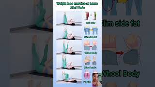 Weight loss exercises at home part 157yoga weightloss fitnessroutine short [upl. by Emylee]