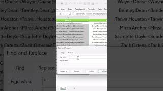 Excel Trick You Didnt Know Replace with Wildcard exceltips exceltricks exceltipsandtricks [upl. by Gerrard]