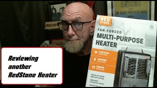 Reviewing another RED STONE Heater redstone oldguysmatter oldguynetwork [upl. by Haorbed]