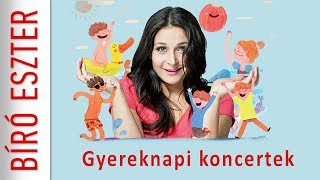 Bíró Eszter Gyereknapi Állati Zenés ABC koncert ajánlója [upl. by Ahsik132]