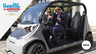 Health Uncensored with Dr Drew Featuring GEM Electric Vehicles [upl. by Anaderol806]