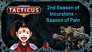 2nd Season of Incursions Difficulty changes warhammer40k tacticus [upl. by Raji]