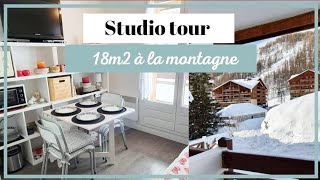 APARTMENT TOUR  Studio de 18m2 [upl. by Elleinnod]