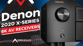 Denon Virtual Press Event  New 8K Ready XSeries AV Receivers [upl. by Casilde]