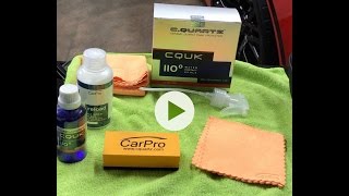 CarPro CQuartz UK Application Tutorial [upl. by Paulina]