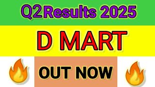 DMART Q2 results 2025  DMART results today  DMART Share News  DMART Share latest news  FolioFN [upl. by Yellas]