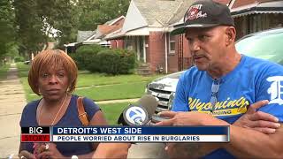 People worried about rise in burglaries on Detroits west side [upl. by Netfa]