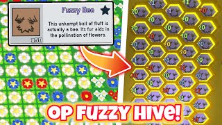 I Got 50 Gifted Fuzzy Bees and literally broke Bee Swarm [upl. by Worrad]