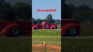 Jet propelled truck The Dragons Fyre 1940 Ford Pickup shorts hotrod fun classiccars Ford [upl. by Shuma709]