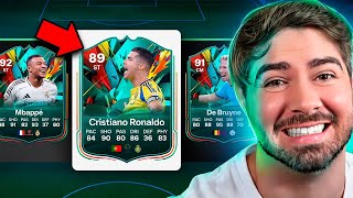 SIIIII A PRIMEIRA CARTA ESPECIAL DO CR7 NO FC 25 FUT DRAFT [upl. by Yssis]