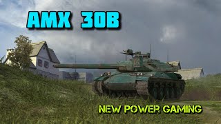 AMX 30B 🔥 Показал как надо играть Tanks Blitz WoT 🔥 [upl. by Fritzie]