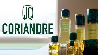 Моя коллекция парфюмерии 4 Винтаж ☘️ CORIANDRE  Jean Couturier ☘️ My Vintage Perfume Collection [upl. by Toinette]